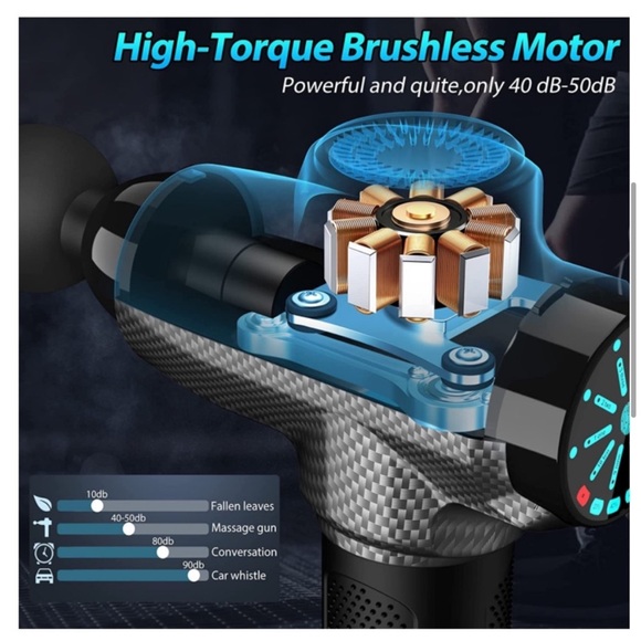 New in box DARKIRON Massage Gun X 5 - Picture 4 of 7